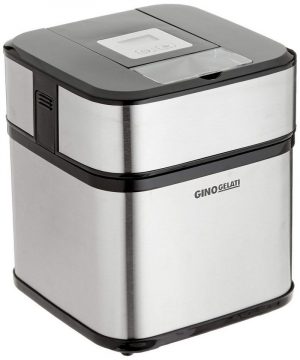 Syntrox Germany Eismaschine Syntrox Eismaschine Edelstahl Digital mit Timer Frozen Joghurt Maschine