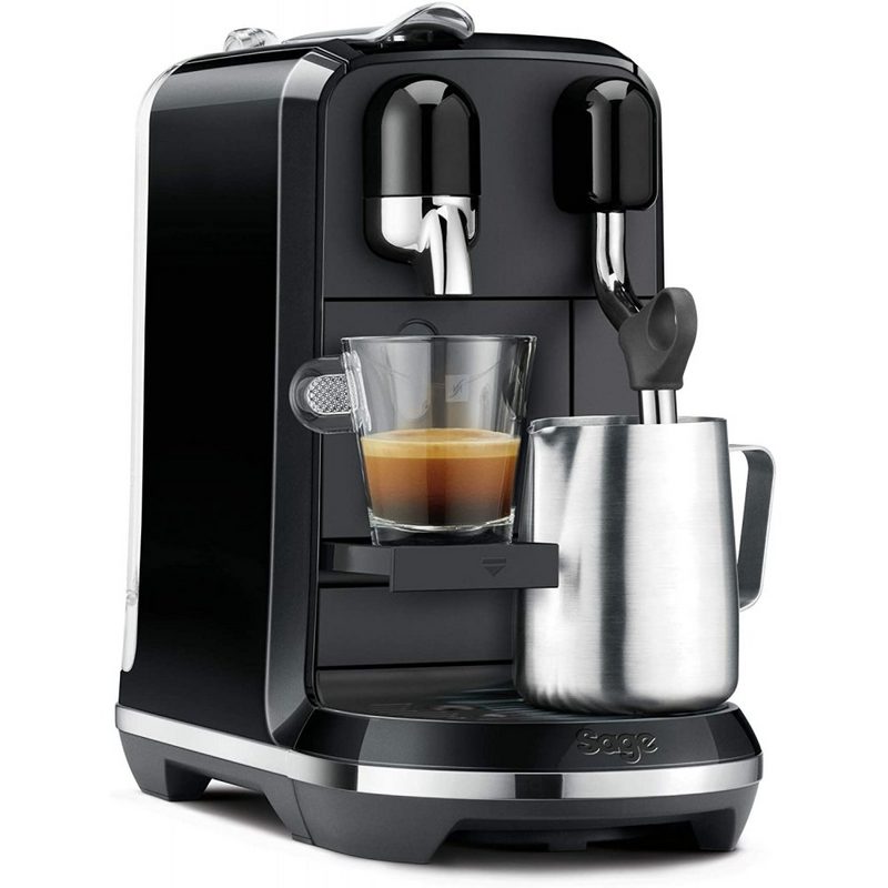 Sage Kapsel-/Kaffeepadmaschine The Creatista Uno Black Sesame - Kapselmaschine - schwarz