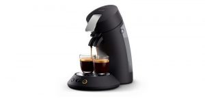 Philips Kaffeepadmaschine Senseo CSA220/69 Plus Premium Kaffeestärkewahl 2 Tassen gleichzeitig 07 l Wassertank Kaffee Boost Technologie Direktstart-Funktion