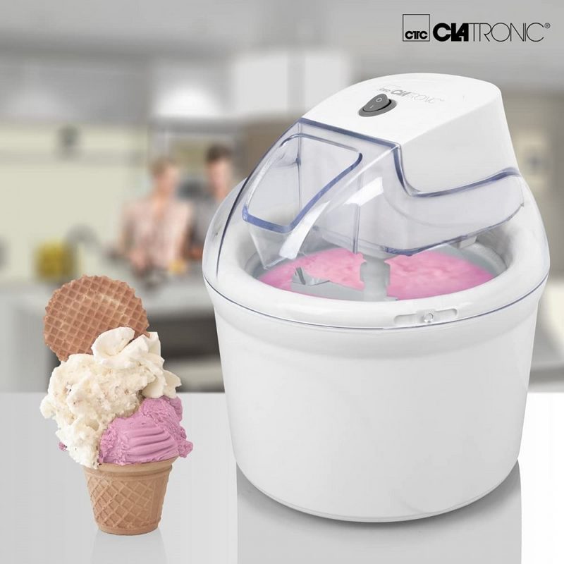 CLATRONIC Eismaschine ICM 3764 Eiscreme-Maker - Eismaschine - weiß – Bild 5