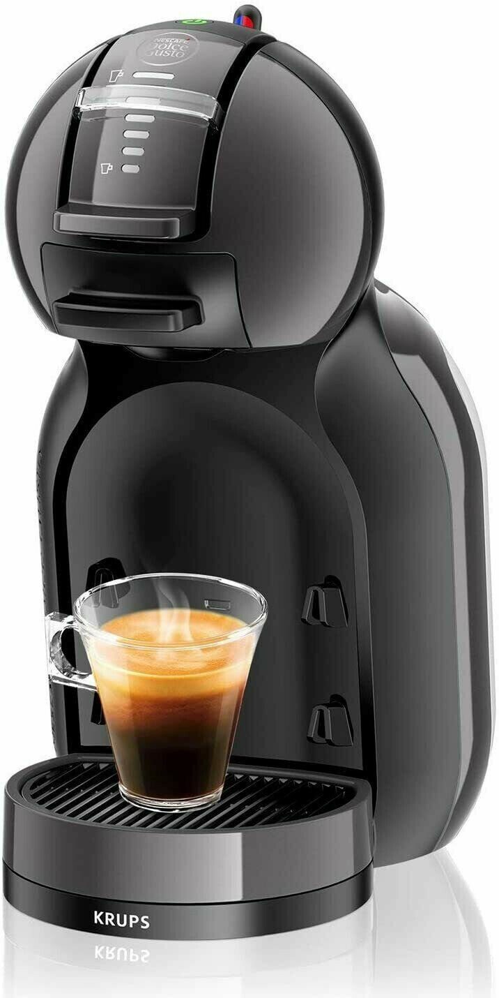 Krups Kaffeepadmaschine Nescafé Dolce Gusto Mini Me 0.8l Kaffeekanne Papierfilter Automatische Abschaltung Hochdrucksystem Play und Select-Funktion – Bild 2
