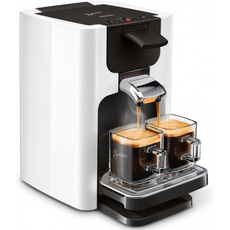 Philips Senseo Kaffeepadmaschine HD7865/00 Quadrante - Kaffeepadmaschine - weiß – Bild 2