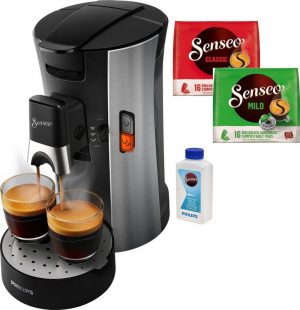 Philips Senseo Kaffeepadmaschine SENSEO® Select CSA250/10 inkl. Gratis-Zugaben im Wert von € 14- UVP
