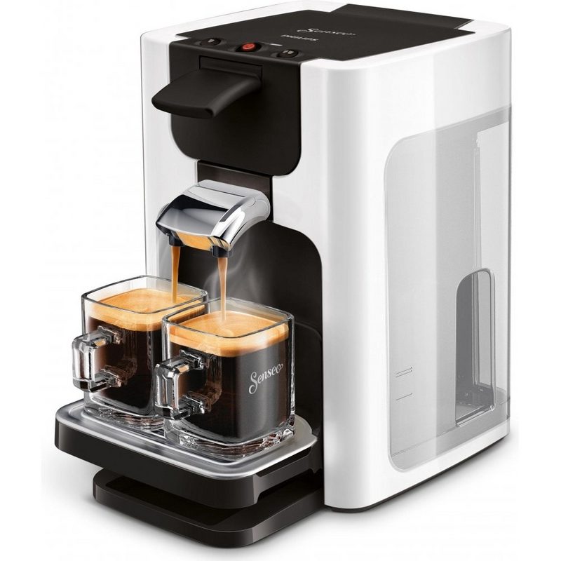 Philips Senseo Kaffeepadmaschine HD7865/00 Quadrante - Kaffeepadmaschine - weiß – Bild 3