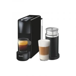 Nespresso Kapsel-/Kaffeepadmaschine Krups Essenza Mini XN 1118 +Aeroccino