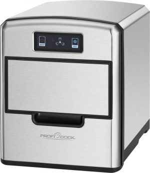 ProfiCook Elektrischer Eiswürfelbereiter PC-EWB 1187 inox Sensor Touch 12 Würfel